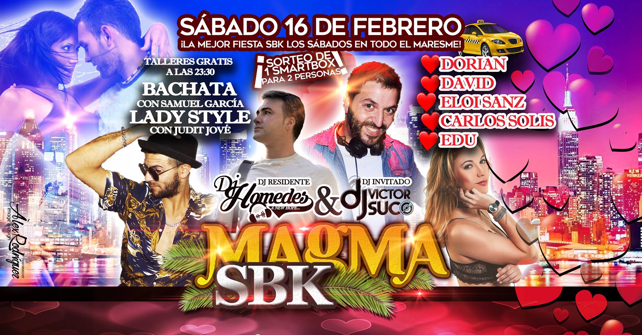 ¡Magma SBK Sábado 16 Feb.Talleres Gratis, Regalos y fiestaaa!