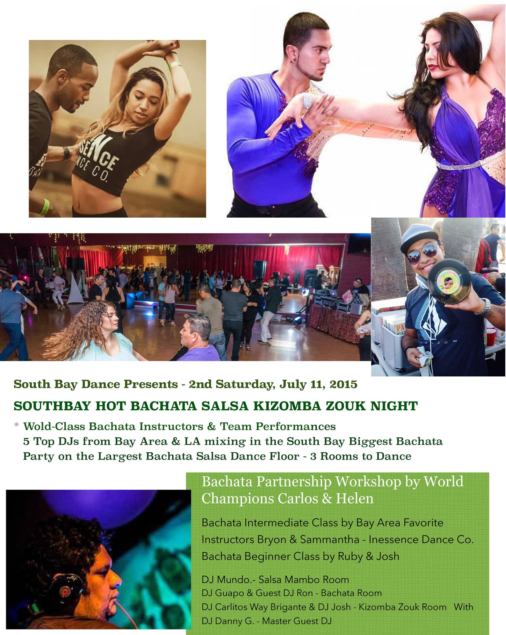 South Bay Summer Social - Bachata-Salsa-Kizomba & Zouk Night