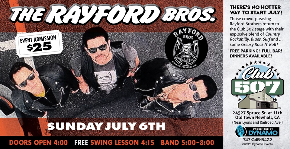 RAYFORD BROS Return to Club 507