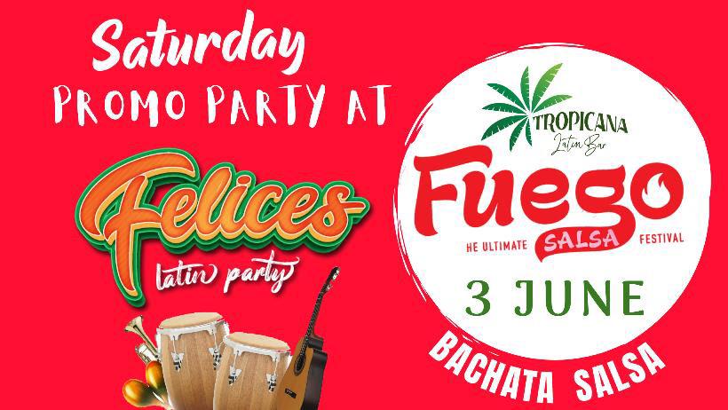 FUEGO FESTIVAL PROMO PARTY AT FELICES ATHENS 3 JUNE