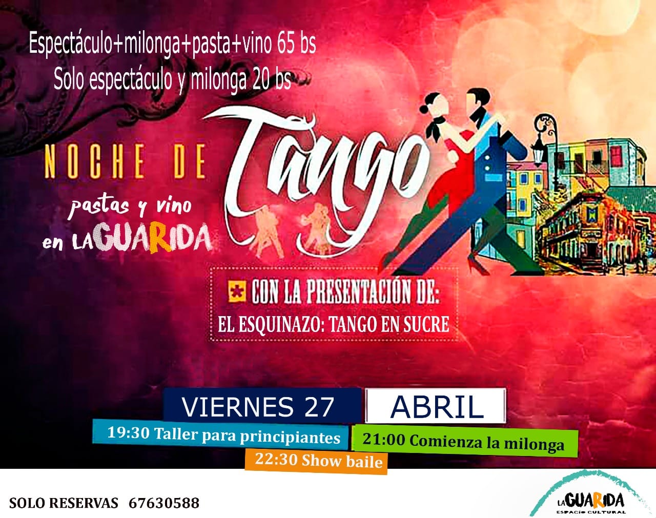 Noche de tango en La Guarida