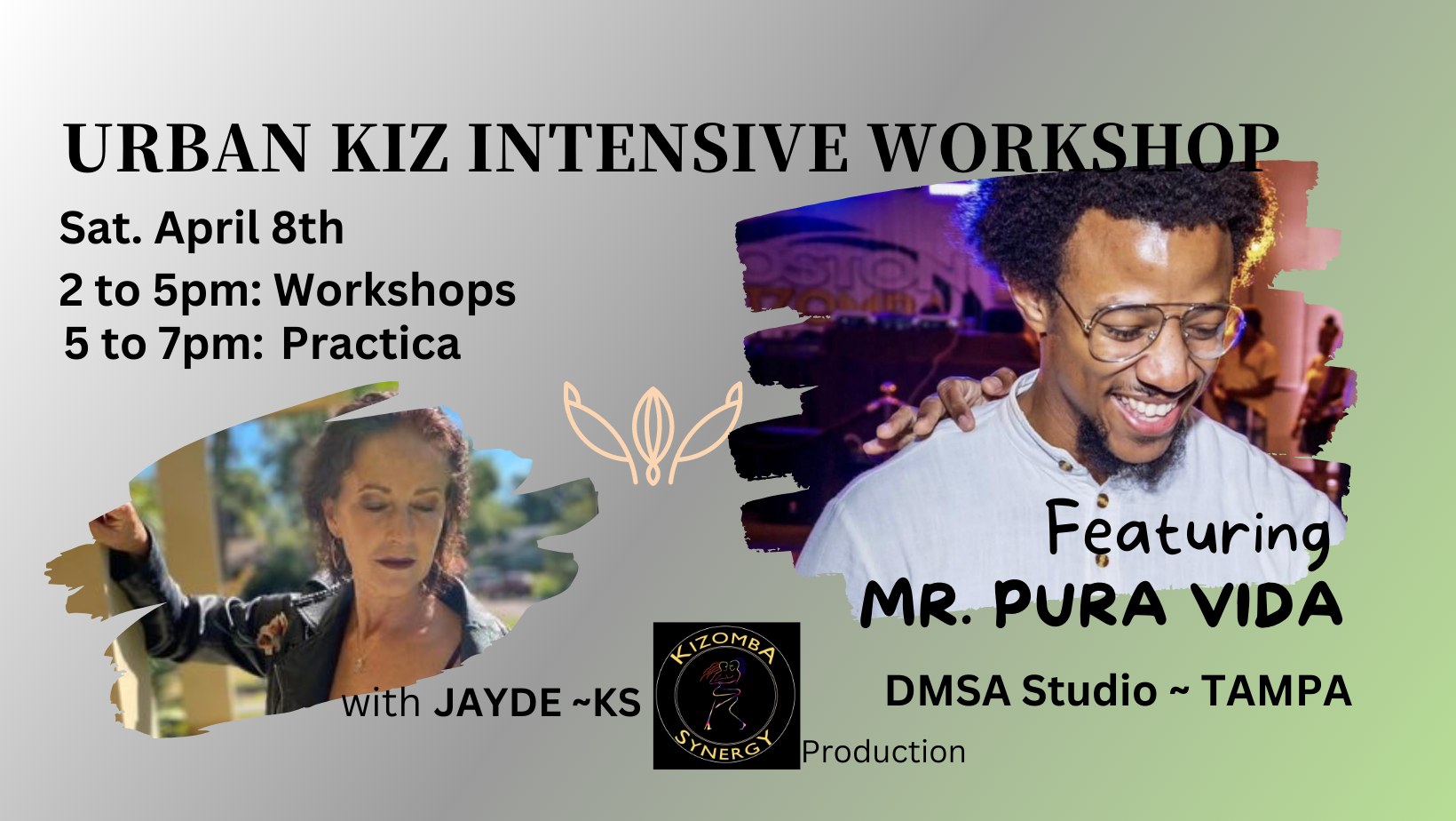 URBAN KIZ NTENSIVE with MR PURA VIDA!