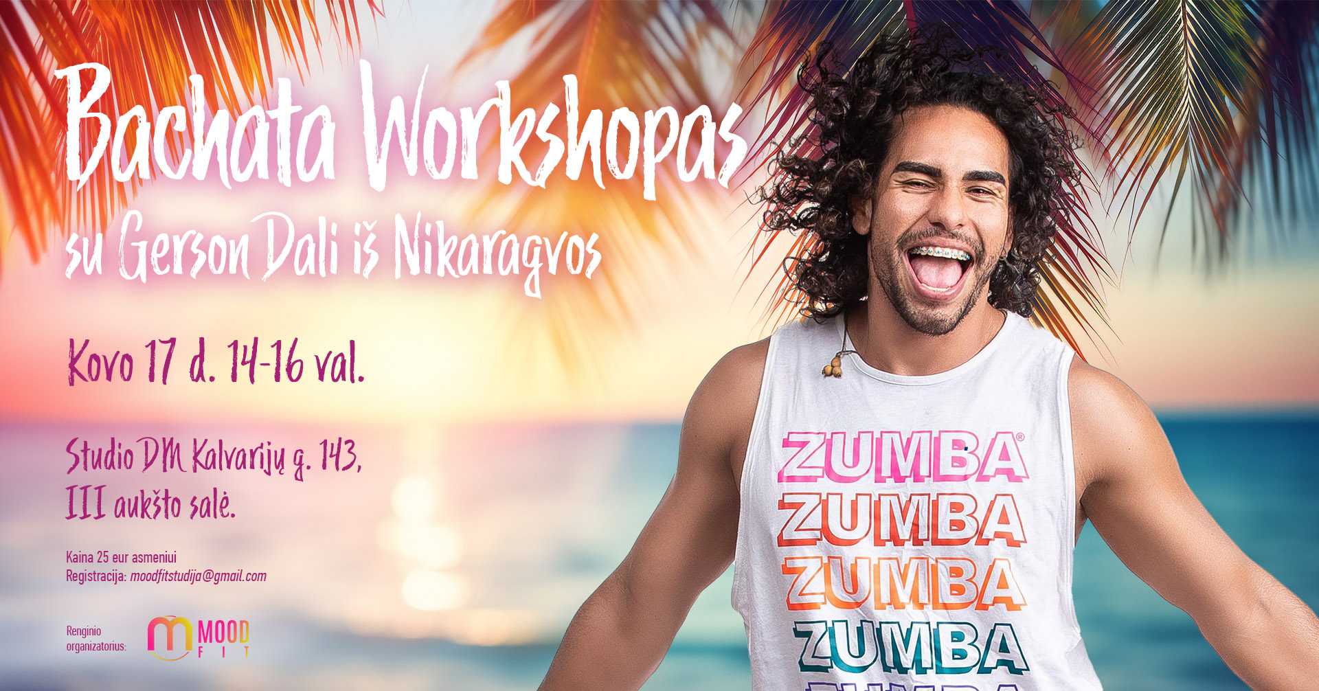 Bachata workshops su Gerson Dali studio DM