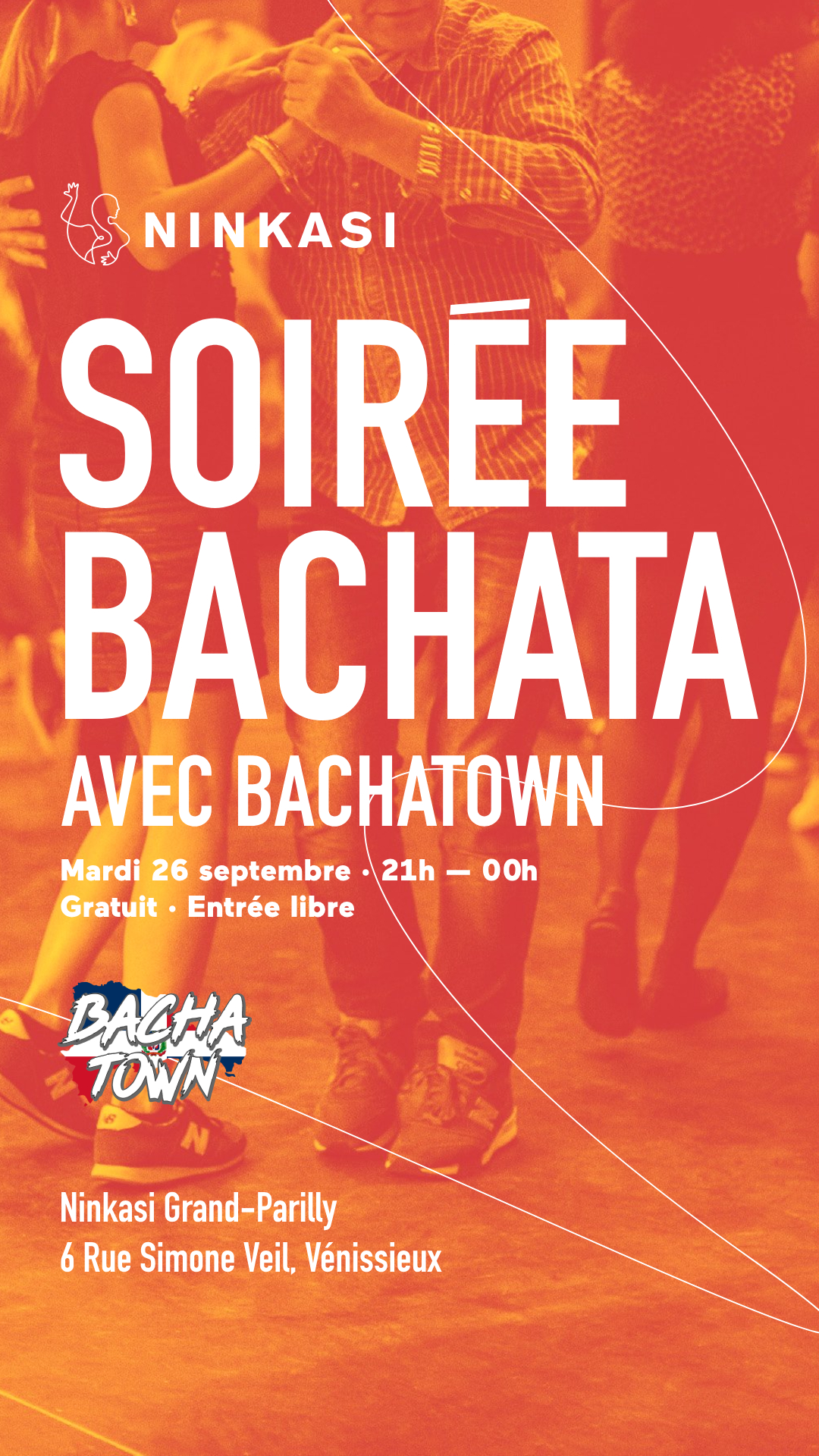 Soirée Bachata by Bachatown & Ninkasi Grand Parilly