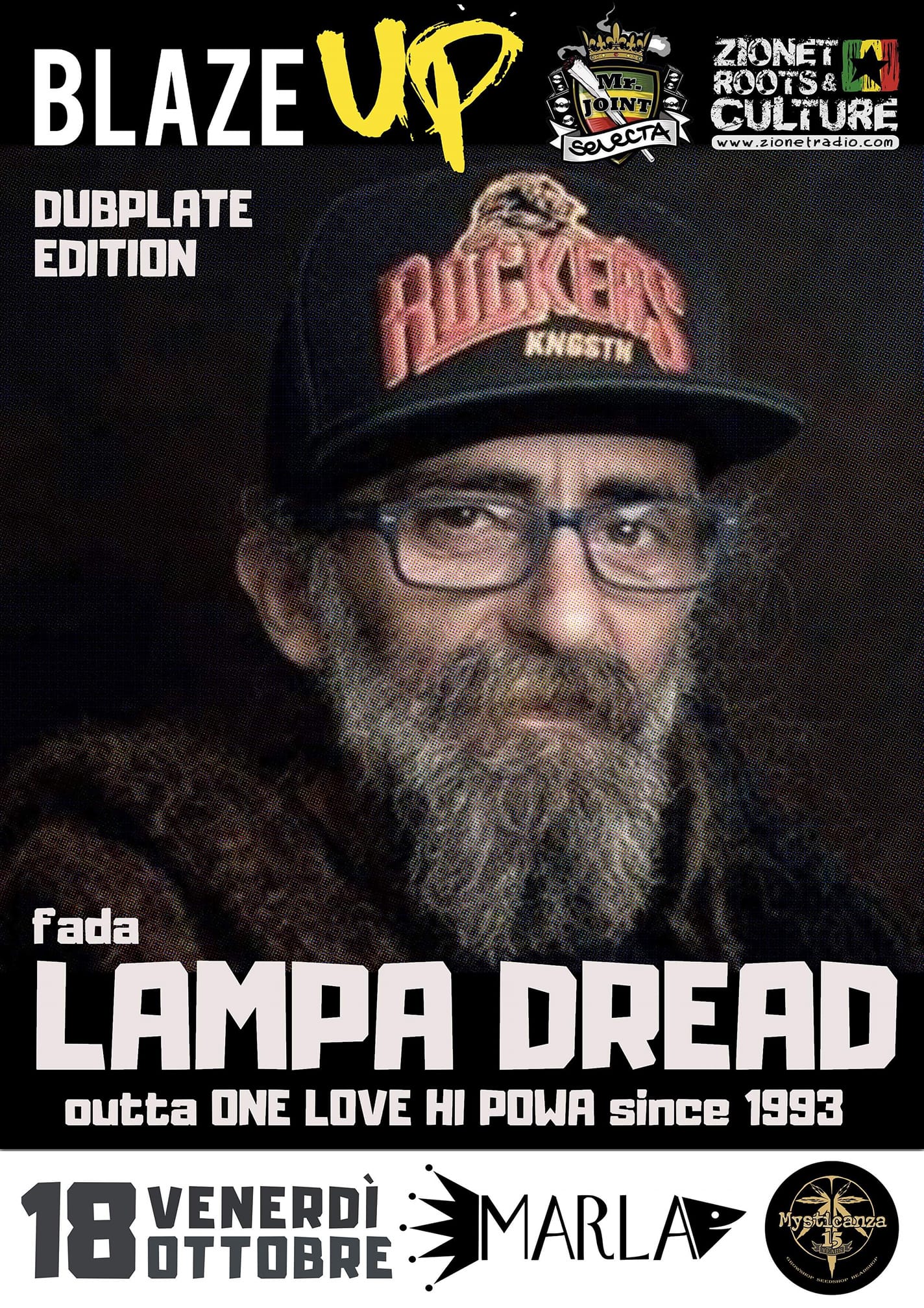BLAZE UP dubplate edition w LAMPA DREAD