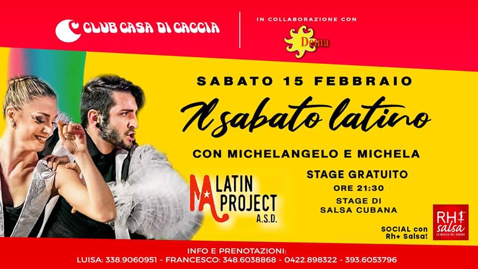 Dema - Sabato latino Club Casa di Caccia