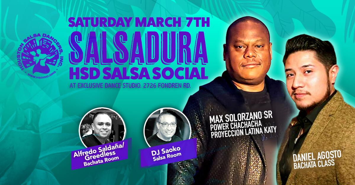 March 2020 - HSD Salsadura Saturday Social