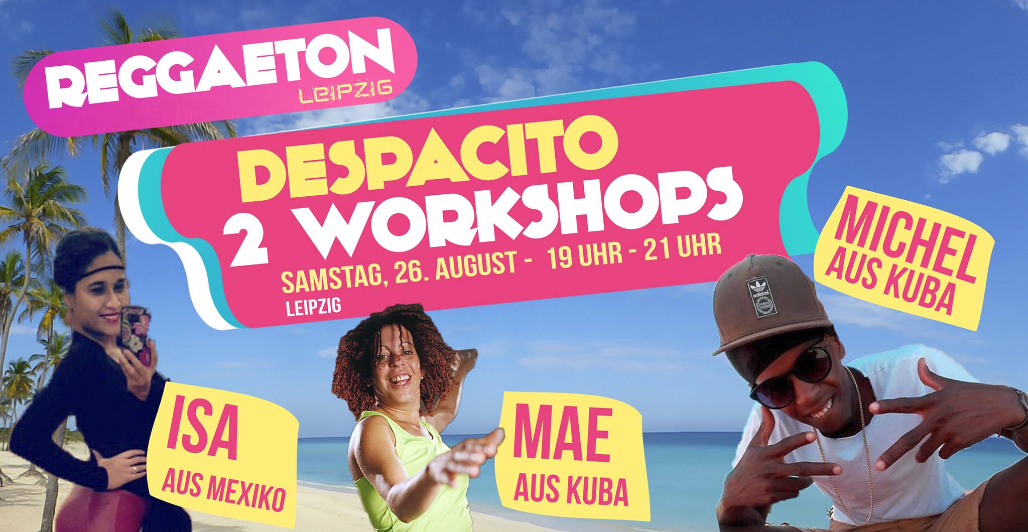 Reggaeton: Despacito- 2 Workshops