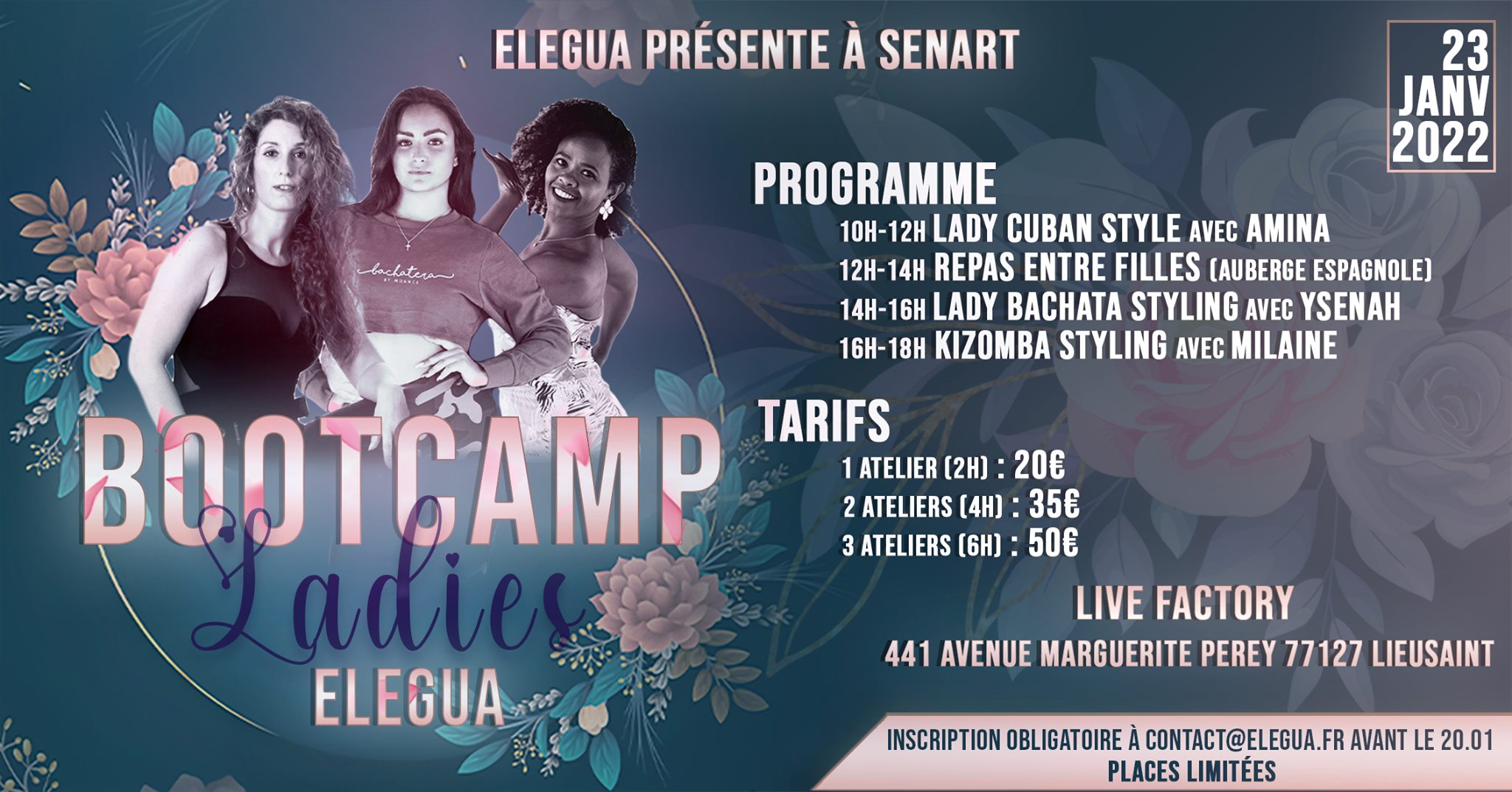Ladies Bootcamp Elegua ✪ Édition Senart ✪