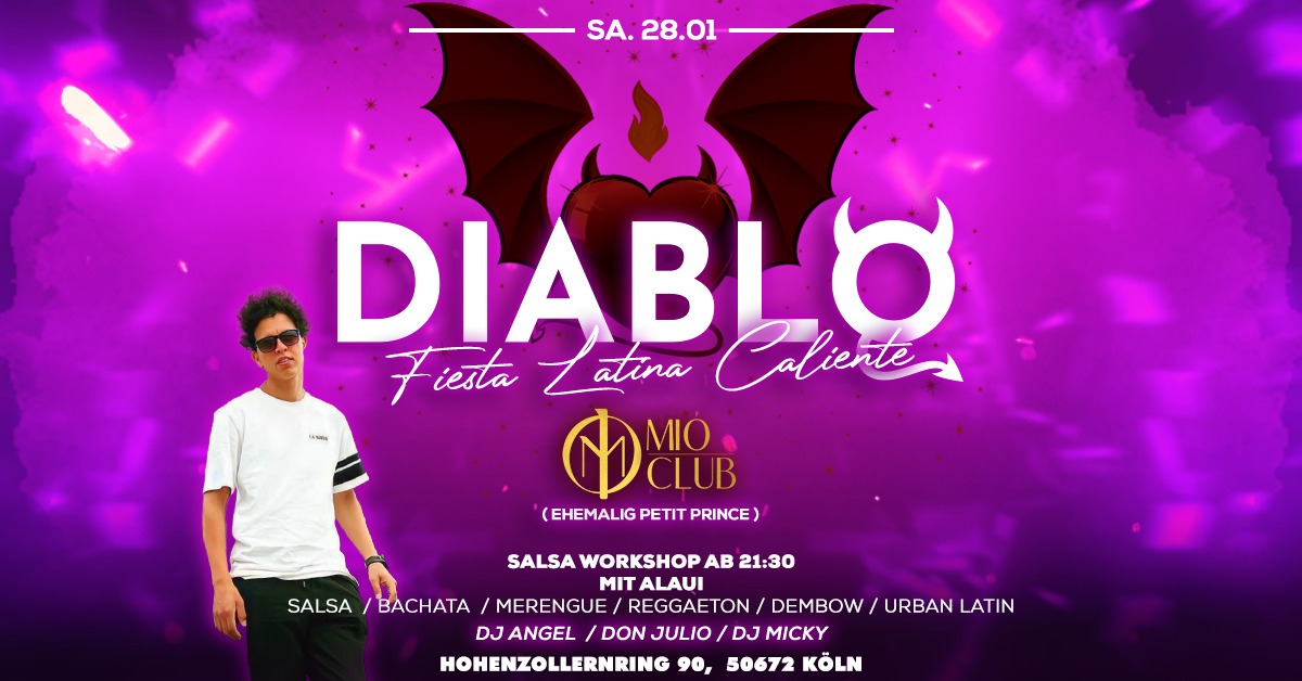 DIABLO-Fiesta Latina Caliente-SA 28.01 - KÖLN