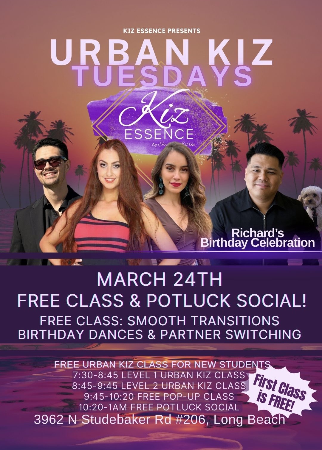 Kiz Essence✨Free Class & Free Potluck Social💃🏻🍽️