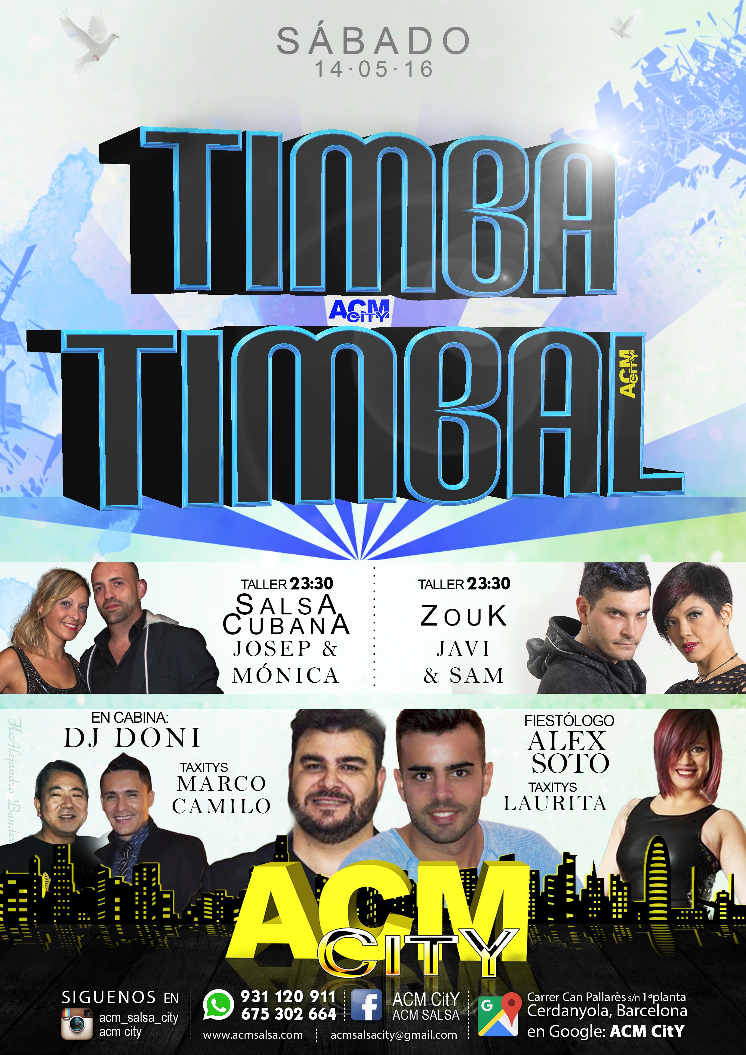 TIMBA and TIMBAL saturday