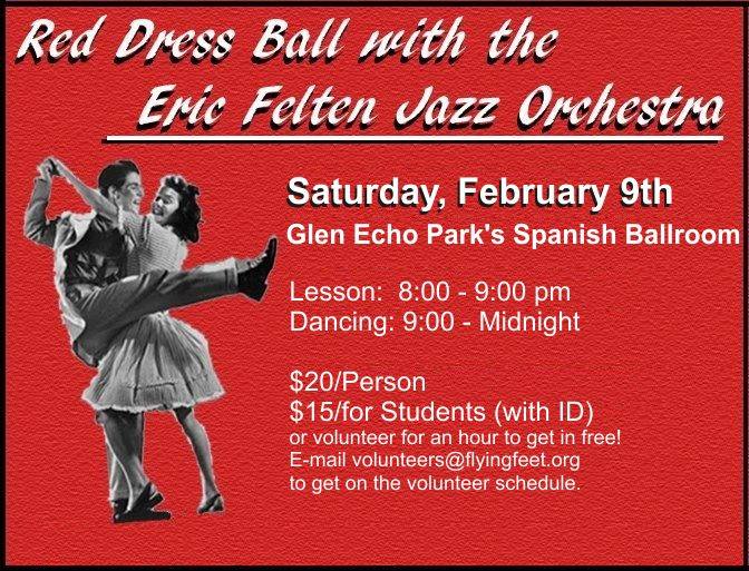 Red Dress Ball with the Eric Felten Jazz Orchestra (REPLACEMENT)