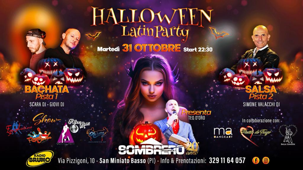 HALLOWEEN SOMBREROLATINO - 31 OTTOBRE 2023