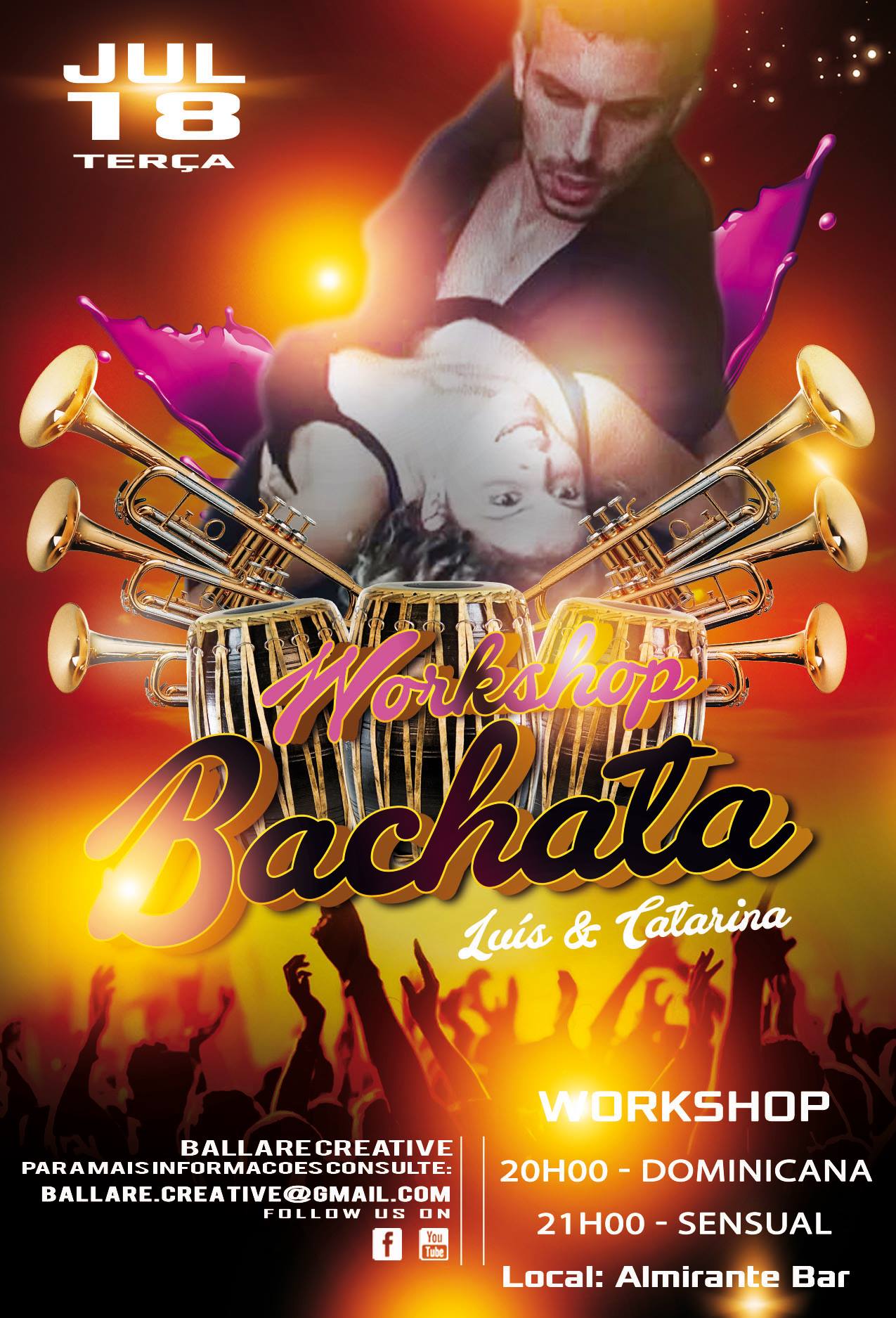 Workshop de Bachata - Dominicana e Sensual