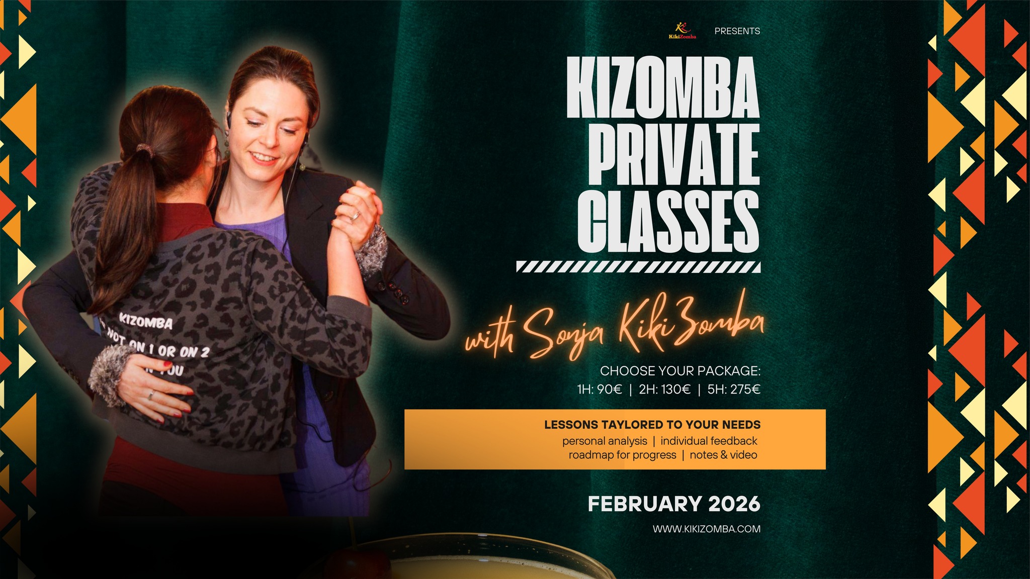 Kizomba Private Classes in Brussels - February 2026