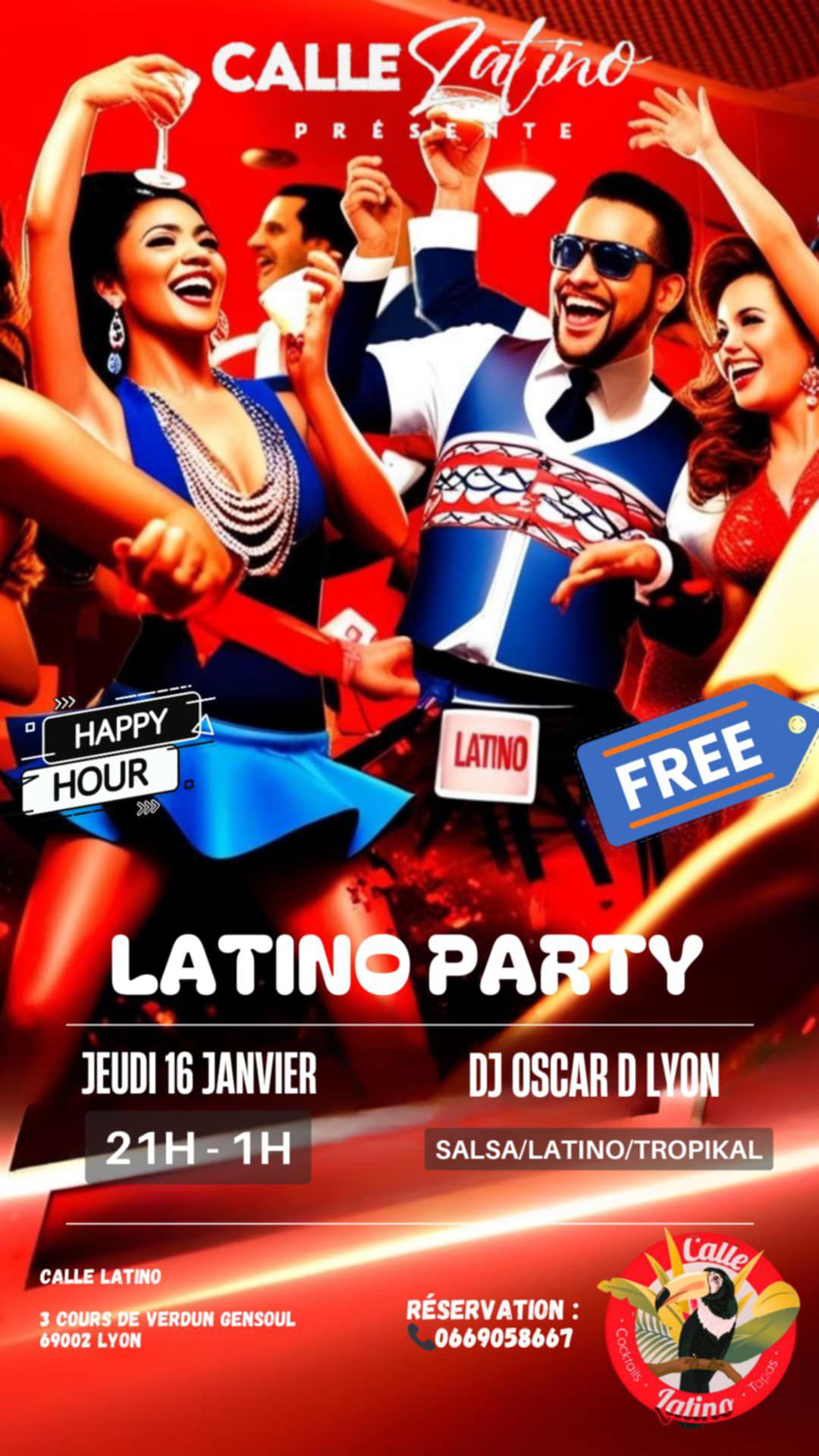 Latino Party (Salsa Latino Tropikal) --> Calle Latino