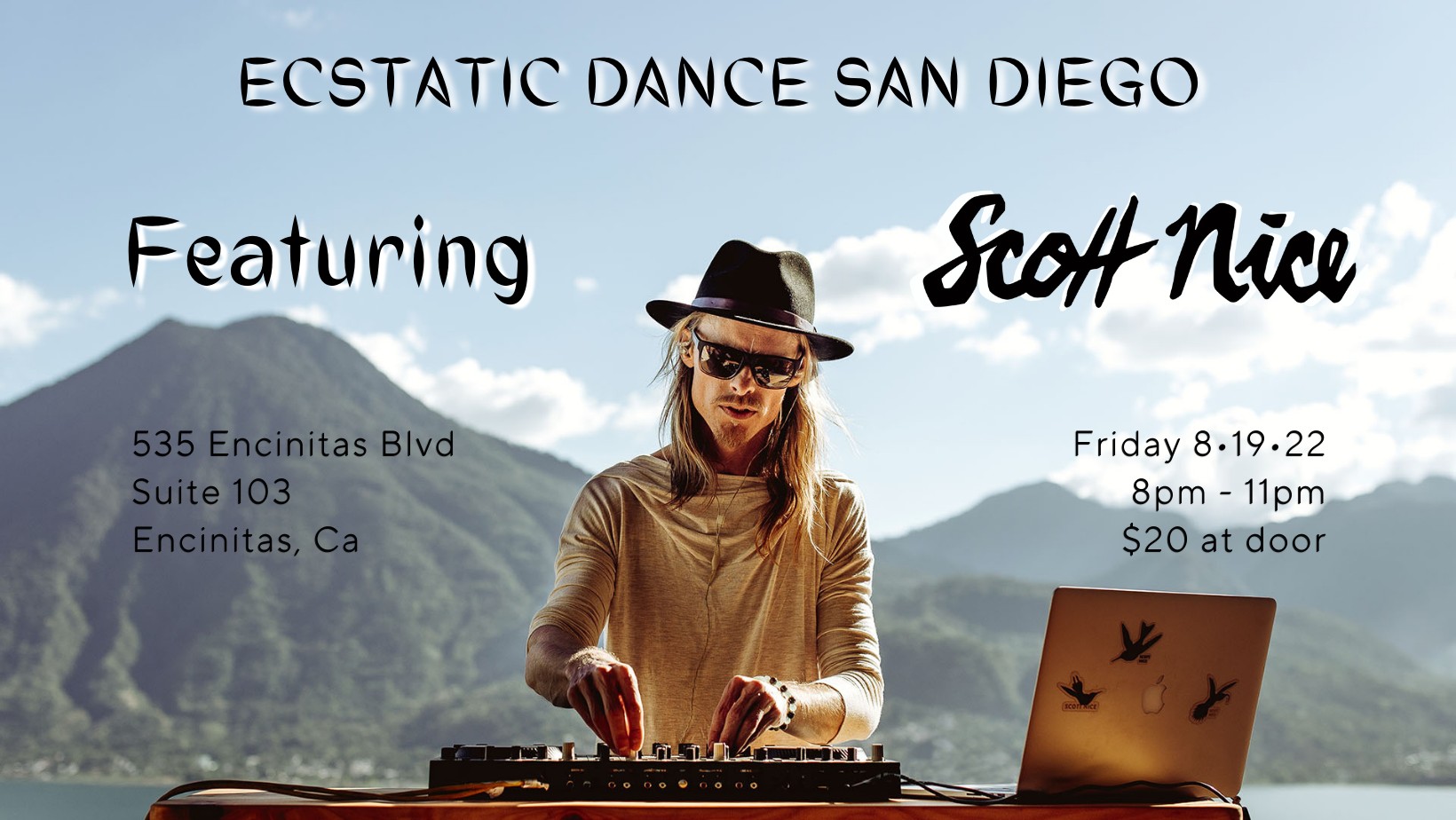 Ecstatic Dance San Diego Featuring Scott Nice