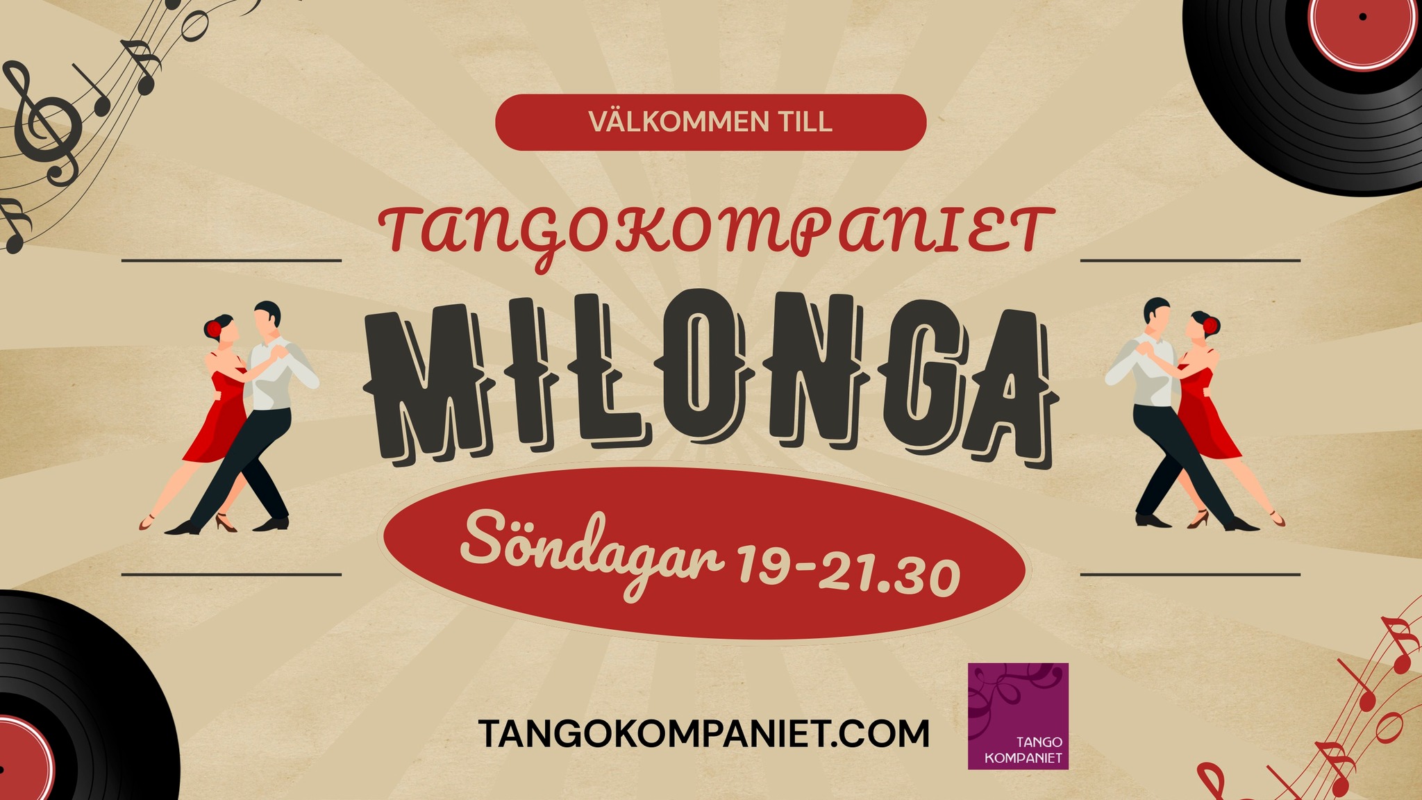 Tangokompaniet Milonga - TDJ Daniel Carlsson