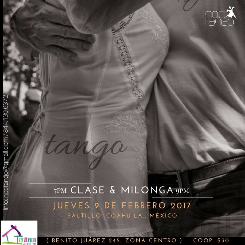 Milonga de Noctango Saltillo