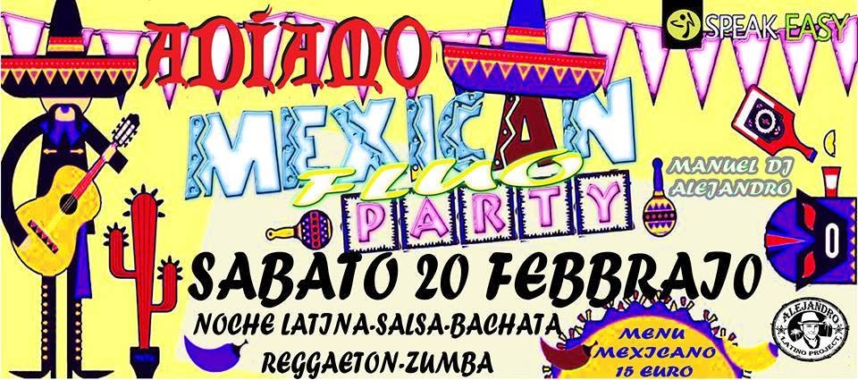 MEXICAN FLUO PARTY@ADIAMO Jesolo