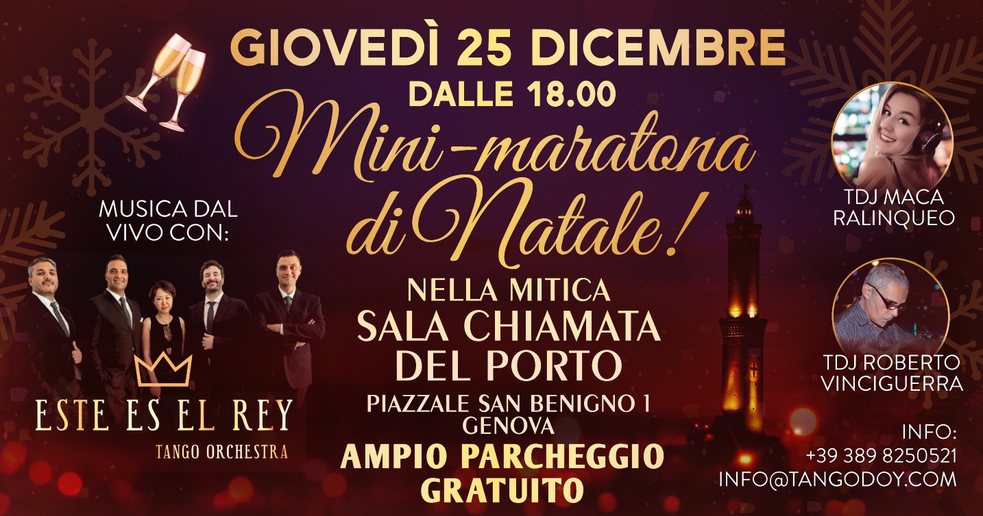 Mini-maratona di NATALE con Musica dal vivo ‼️
