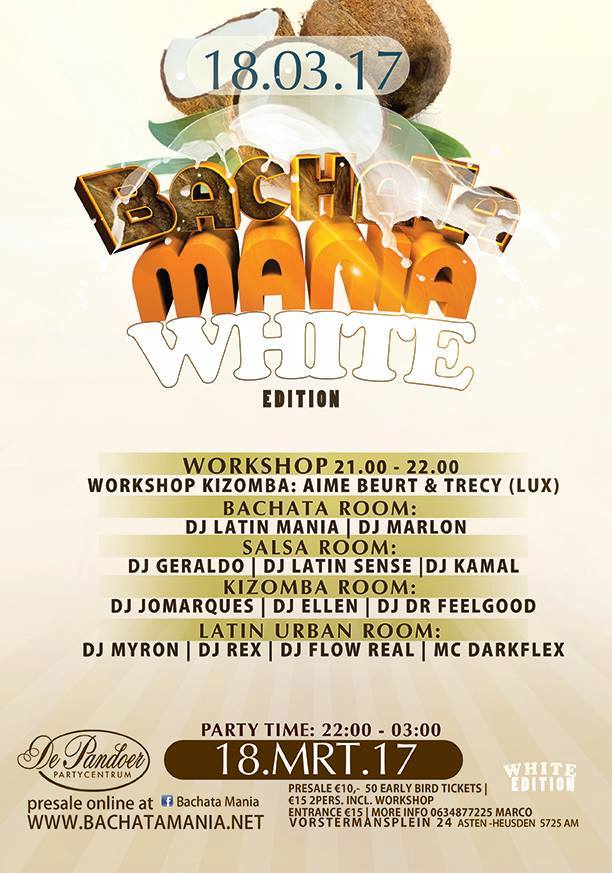 Bachata Mania White Edition
