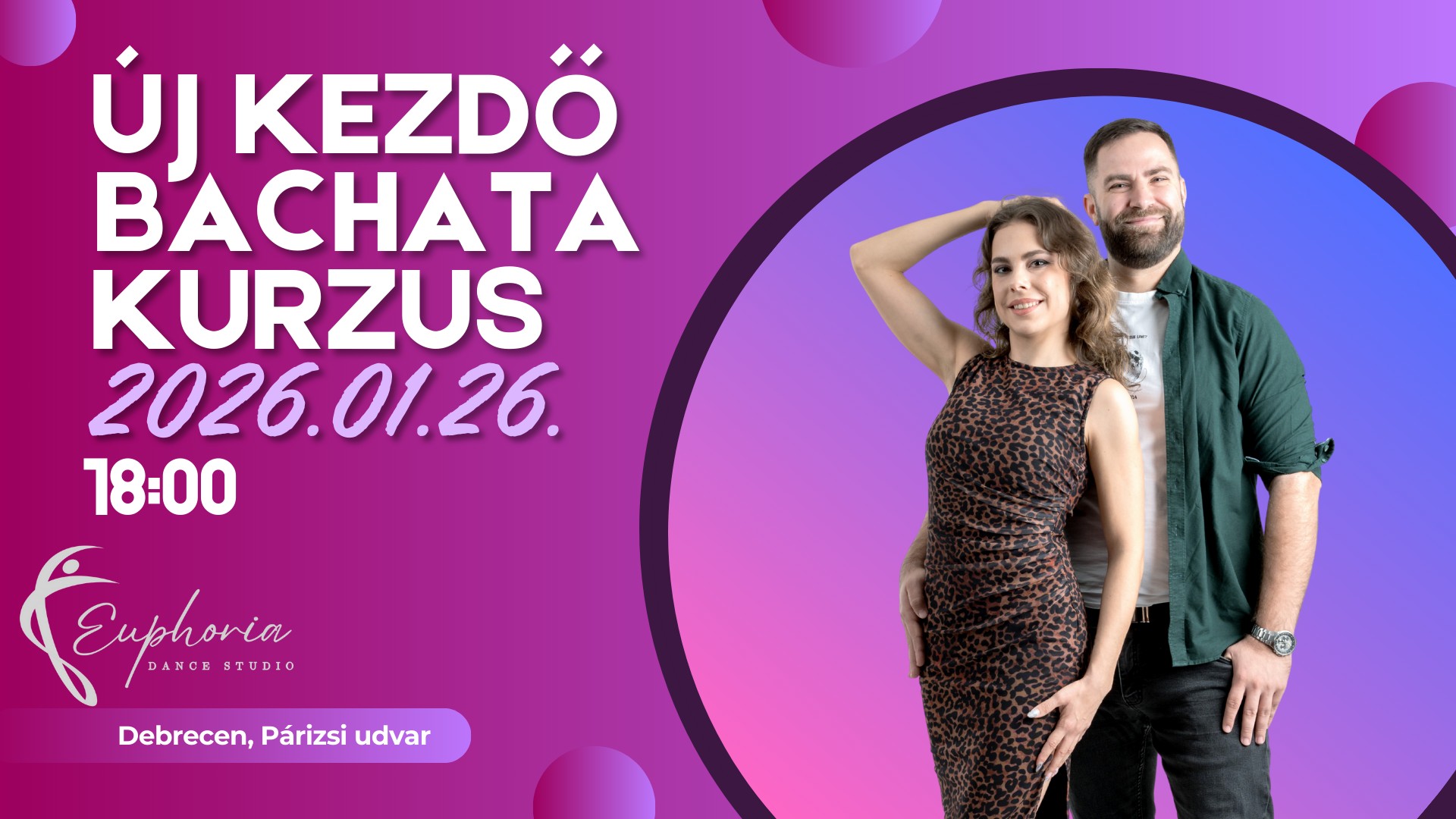 Új kezdő bachata kurzus