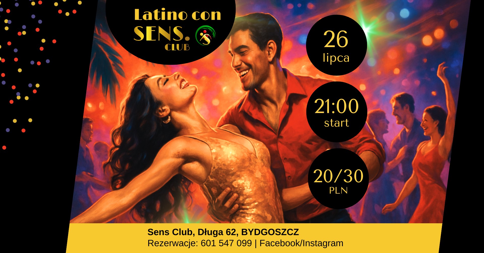 Latino Party con SENS. 🌴