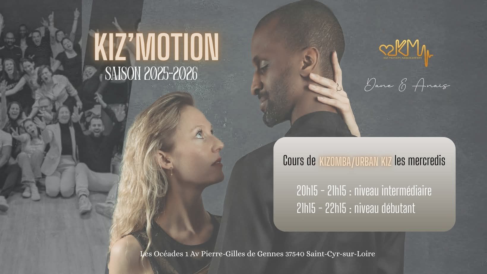 Cours Commun + Pratique Kizomba avec Kiz'Motion