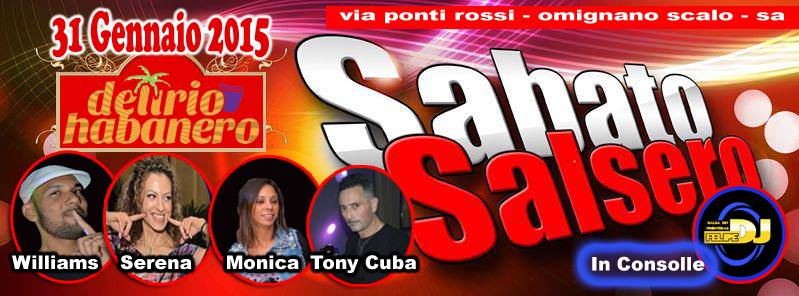 31 -1- 2015 SABATO SALSERO - DELIRIO HABANERO