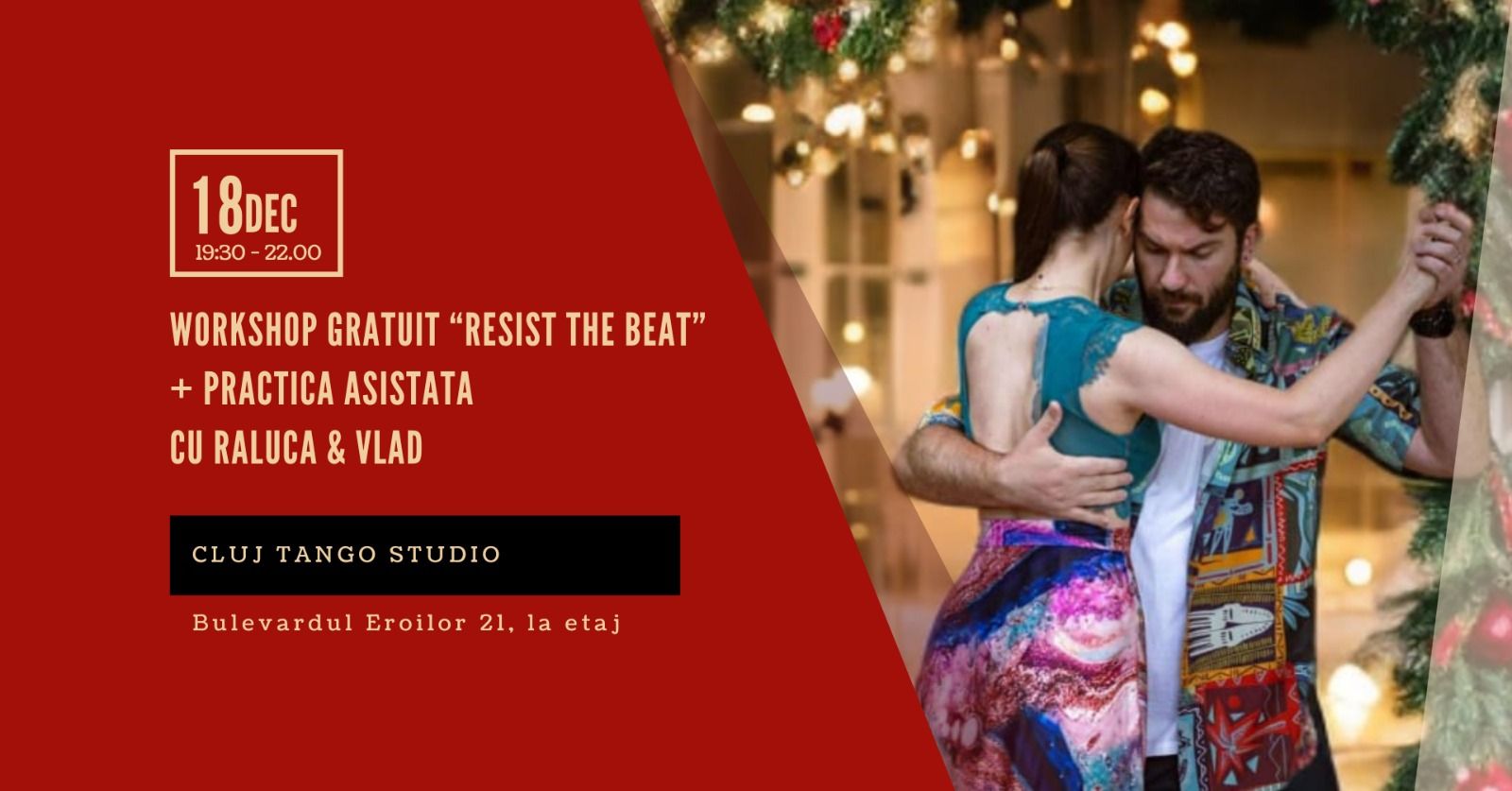 Workshop Gratuit & Practică asistată cu Vlad & Raluca