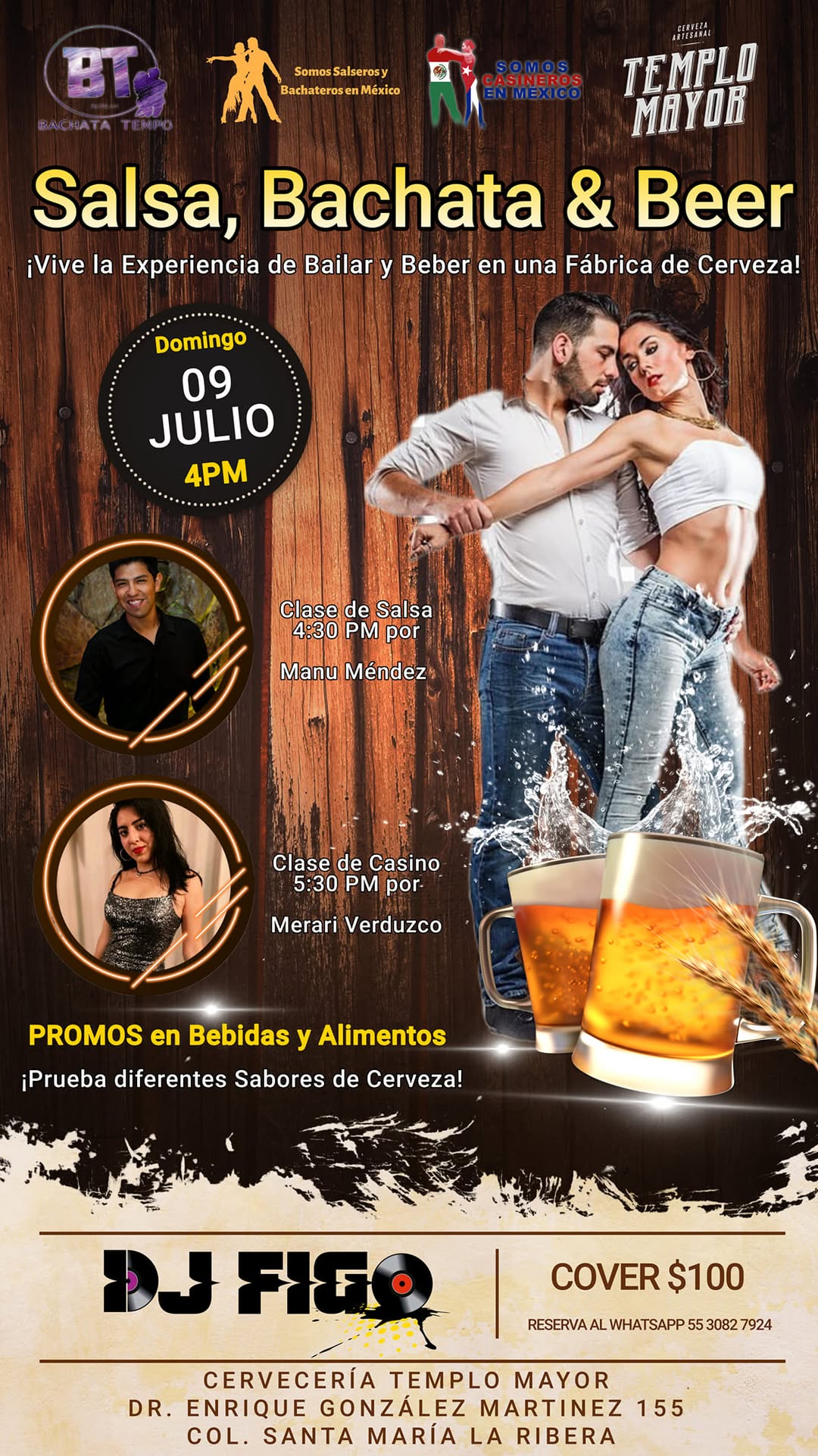 Salsa, Bachata & Beer