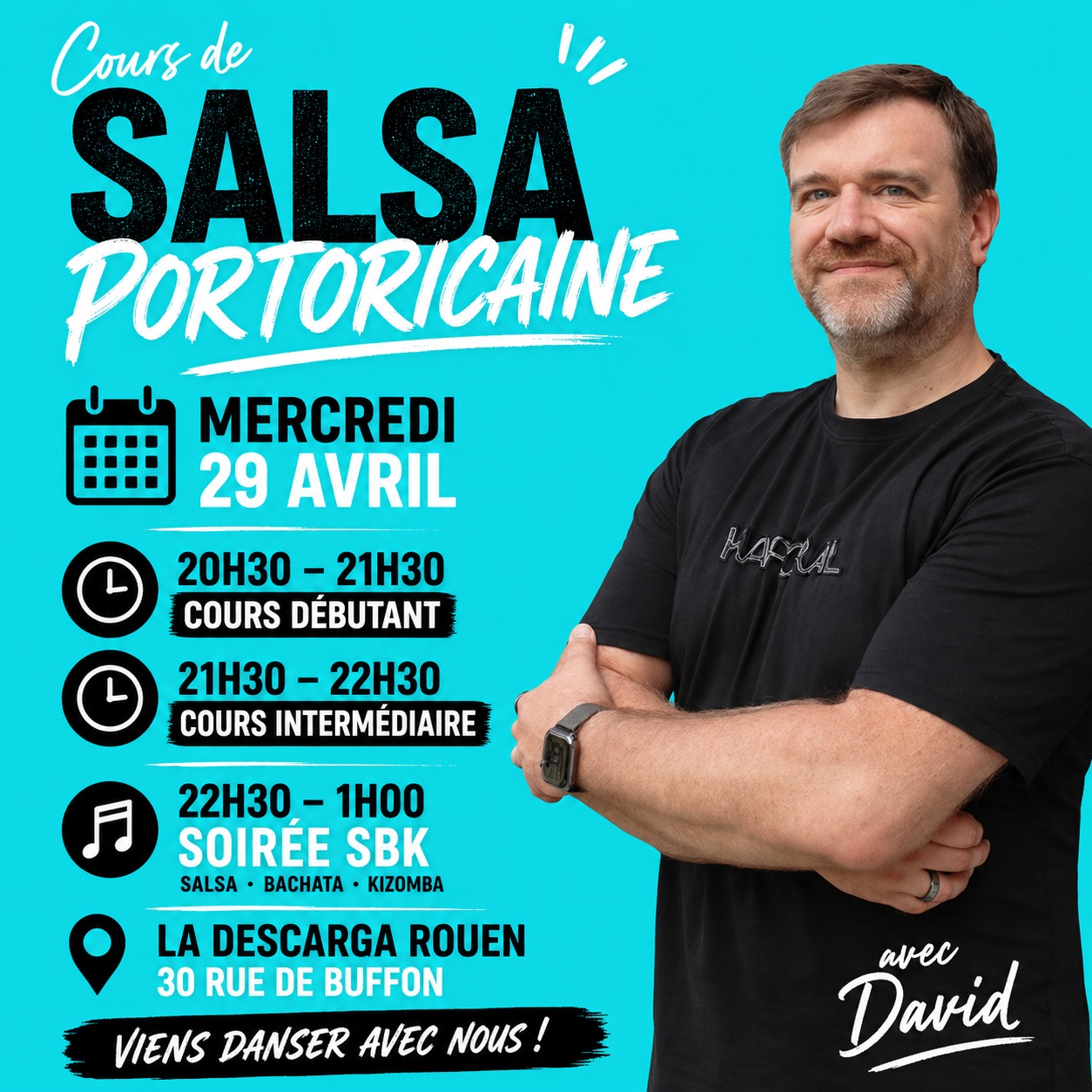Cours de Salsa Portoricaine
