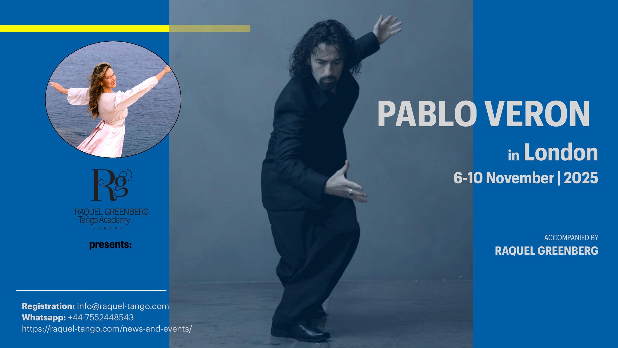 Pablo Veron Master classes & Practica LONDON