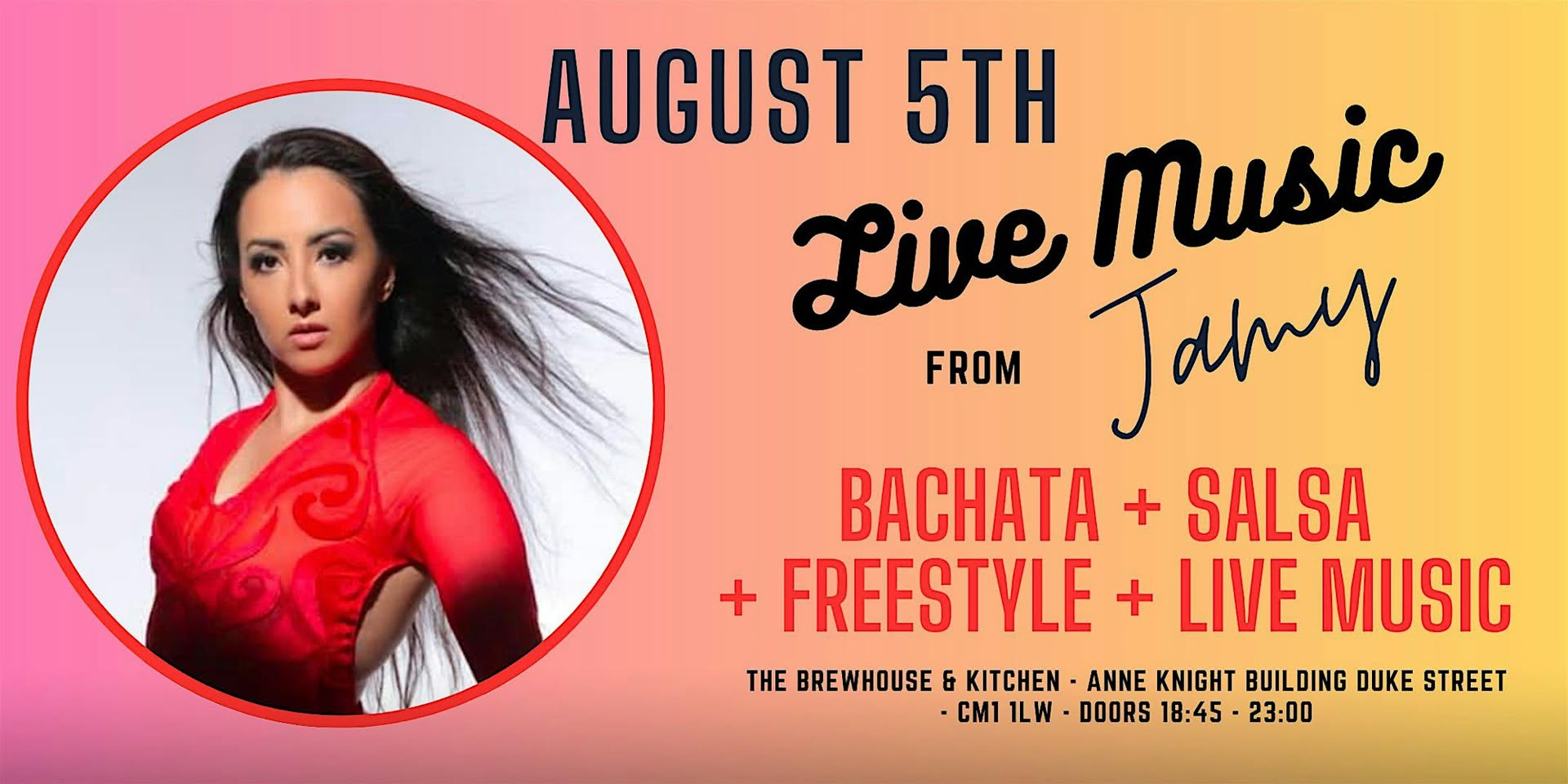 Salsa Live Music Night with Jamy