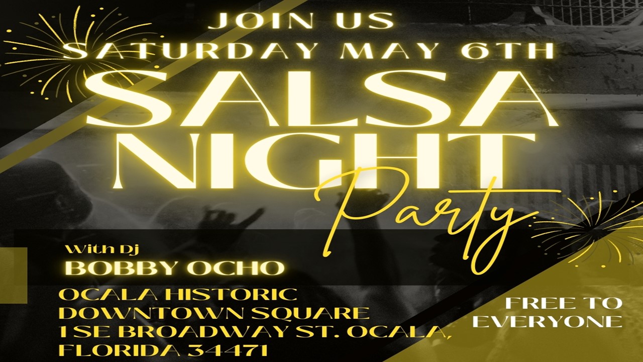 Salsa Night on the Ocala Historic Downtown Square