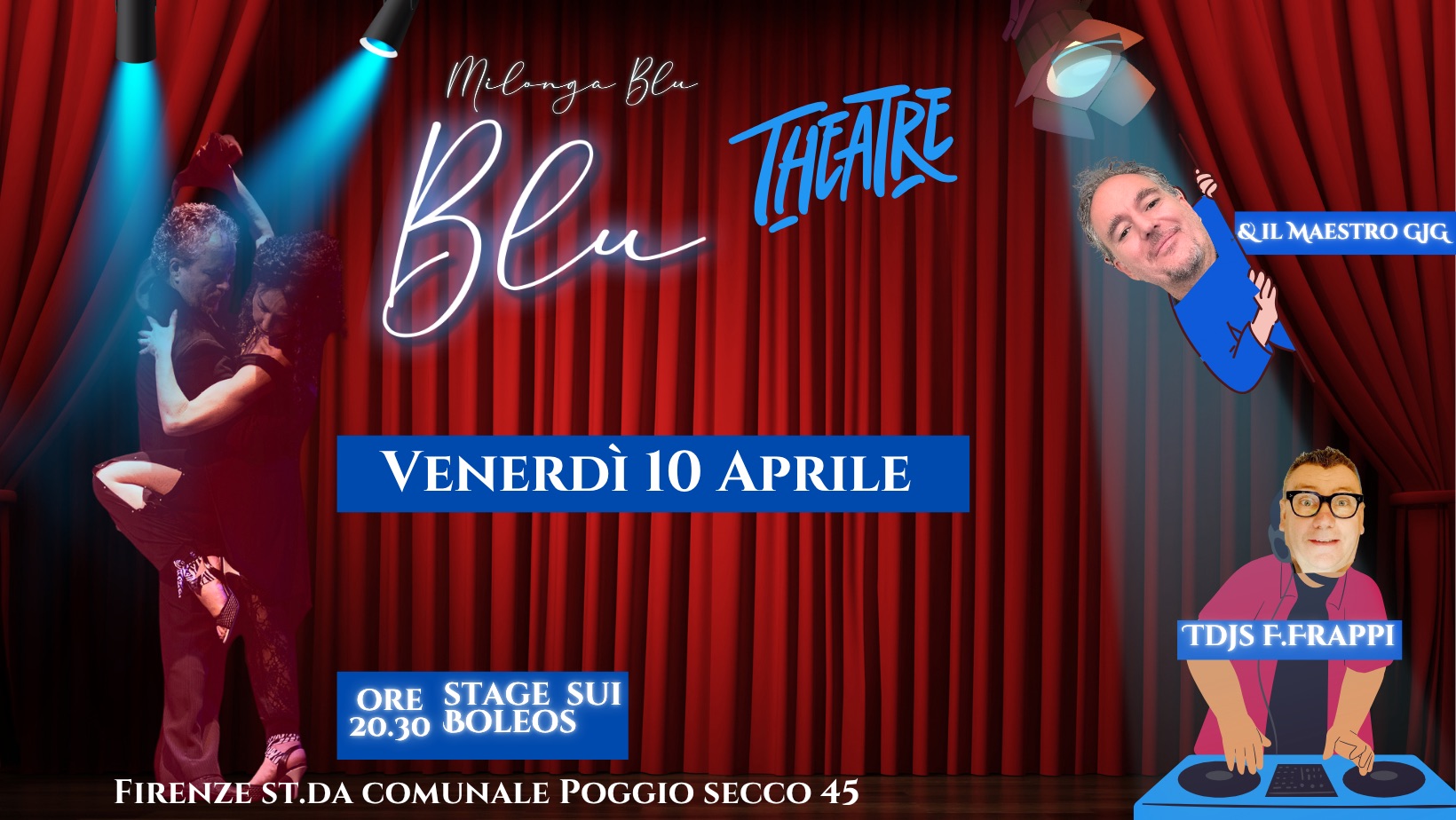 Milonga Blu Theatre con F. Frappi Tdj