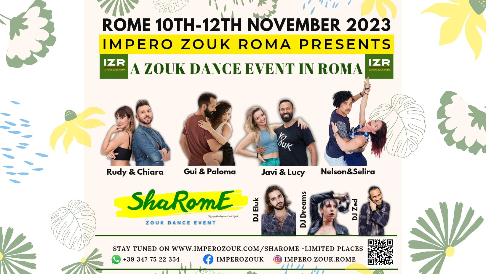 SHAROME 2023🤩With Paloma&Gui