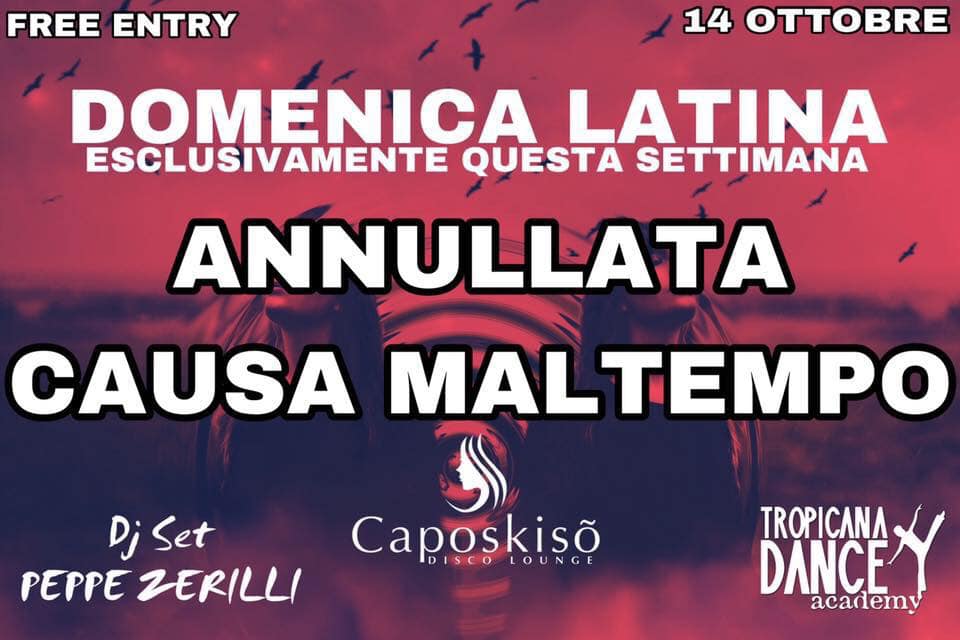 One Night DomenicaLatina! 14 Ottobre Jaaneta_GiardiniNaxos