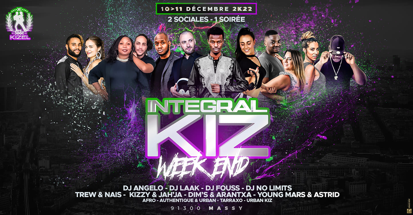INTEGRAL KIZ WEEK-END 10 ET 11 DECEMBRE