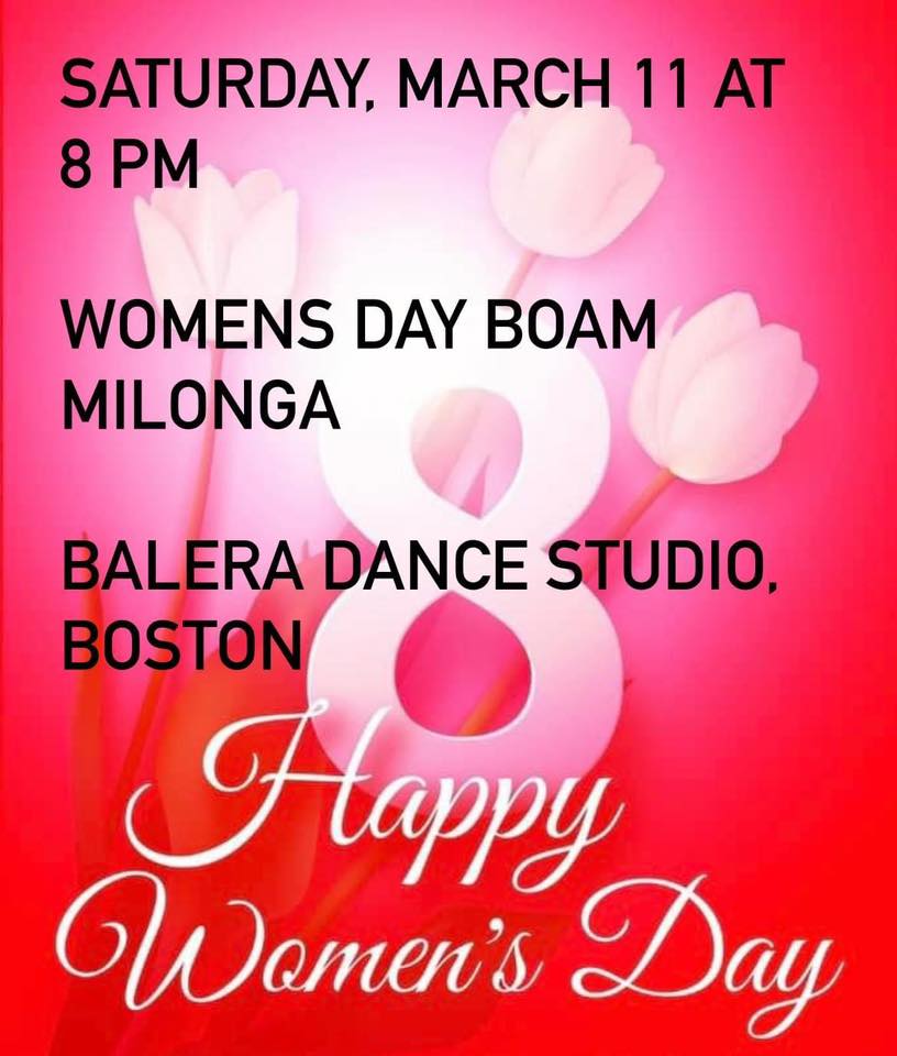 Women's Day BOAM Milonga