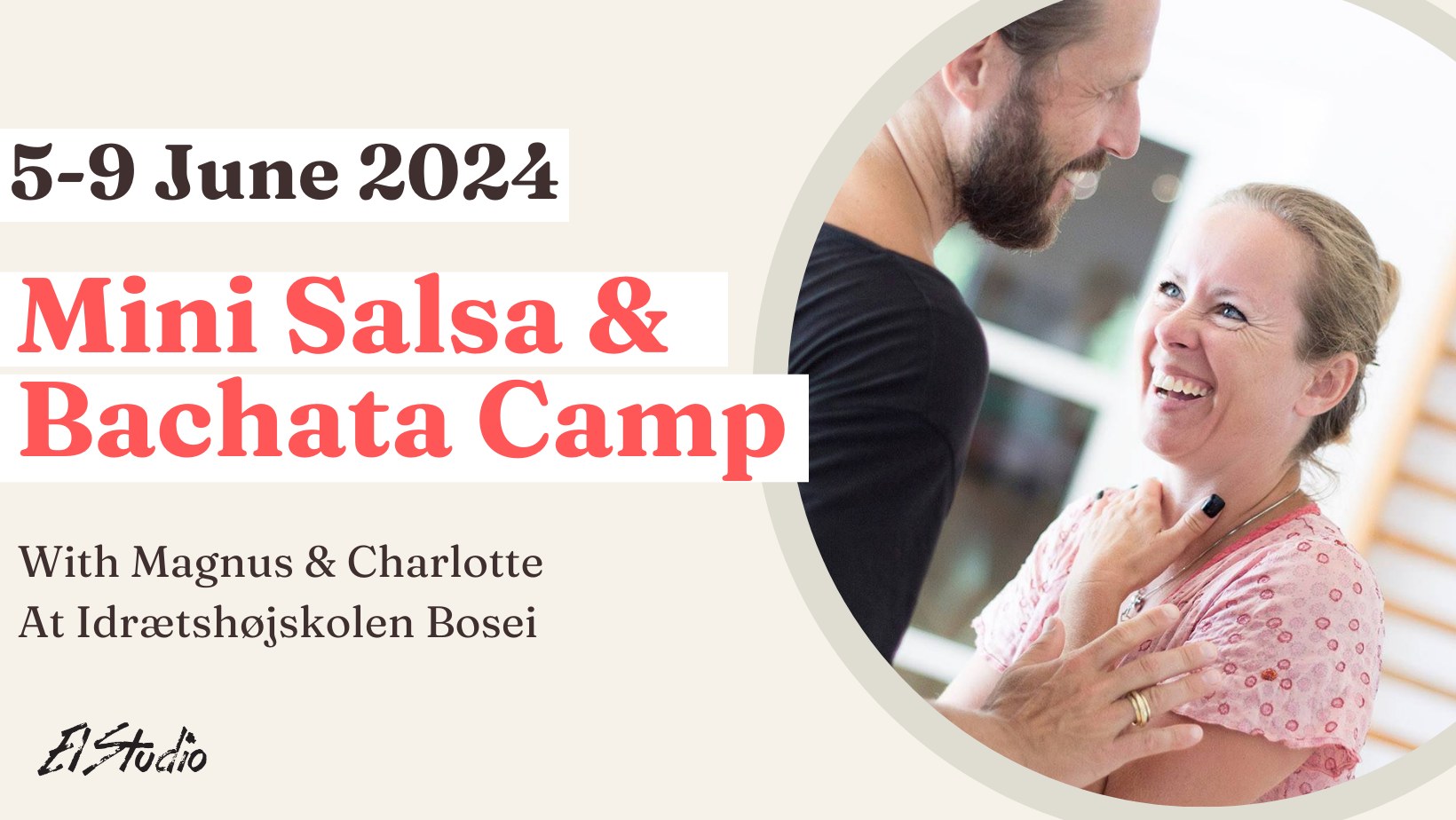 Mini Salsa and Bachata Camp for beginners at Idrætshøjskolen Bosei