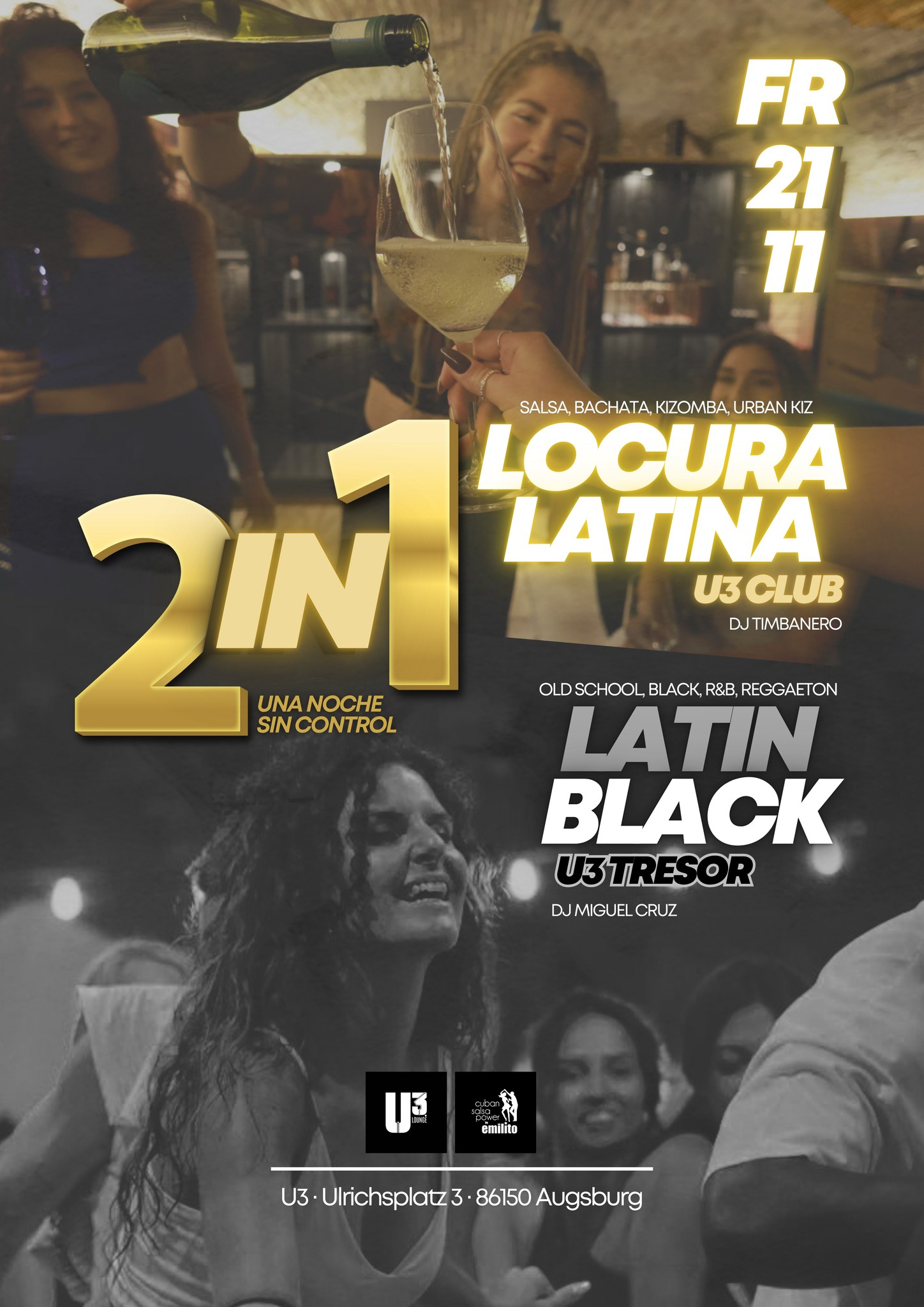 2in1 Party Locura Latina x Latin Black bei U3