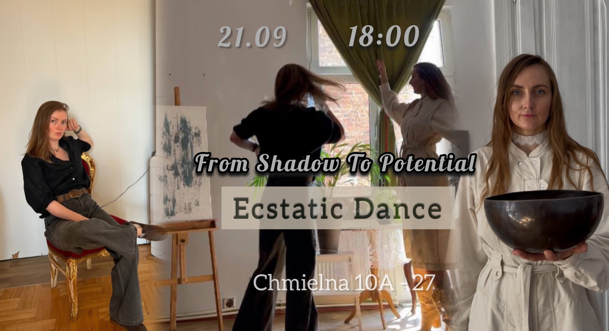 🌑 Ecstatic Dance From Shadow to Potential 🌕