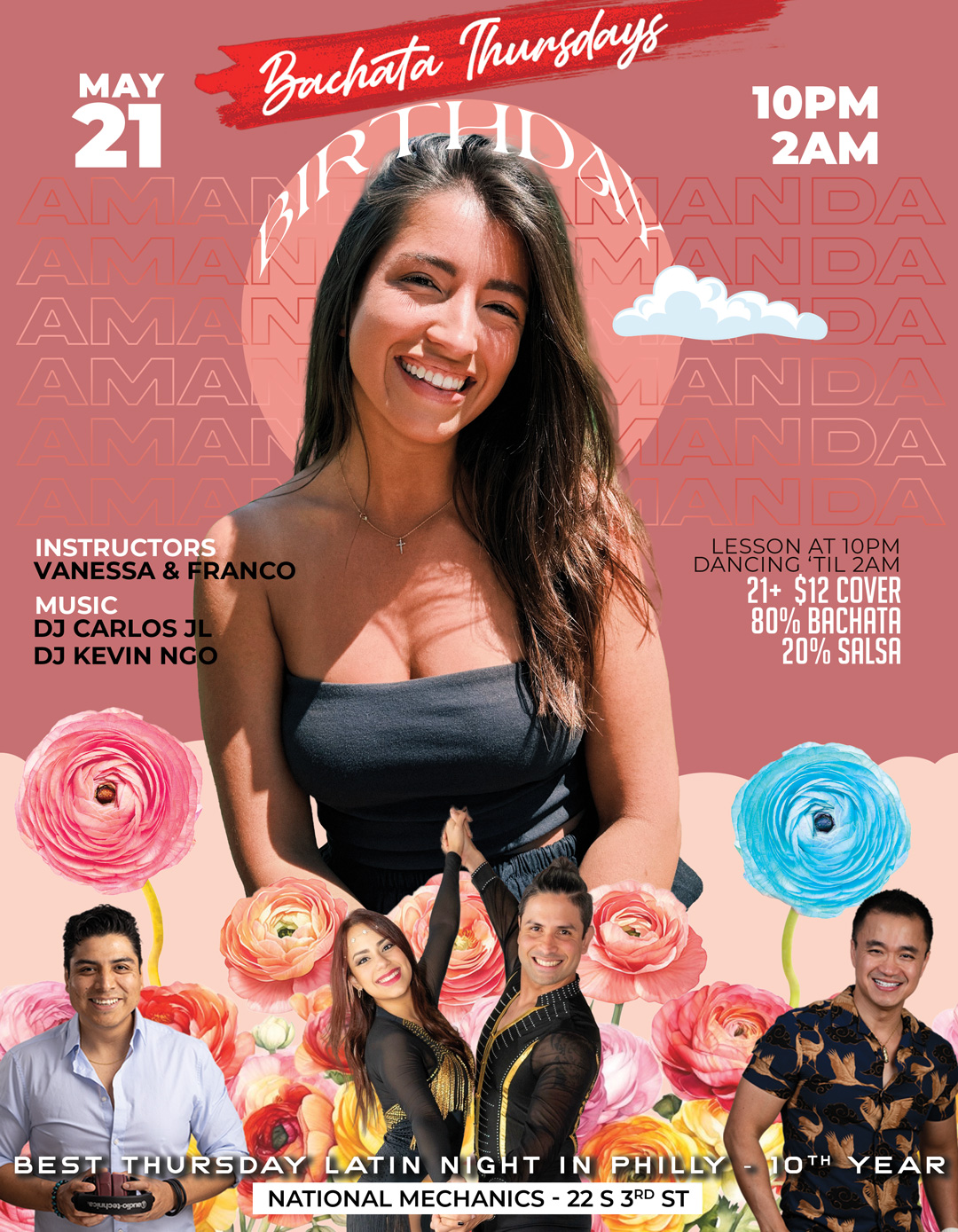 Bachata Thursdays - MAY 21