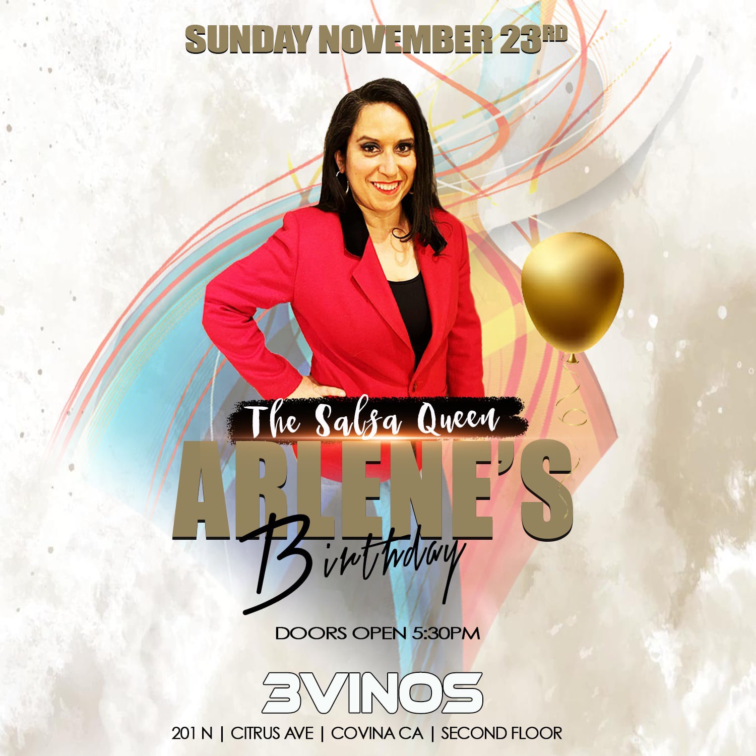Arlene the Salsa Queen's B day