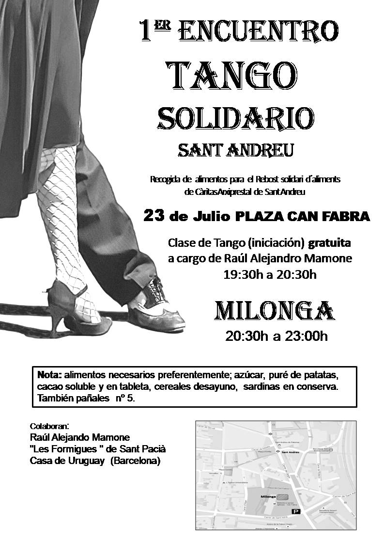1er . encuentro de Tango y Folklore Solidario