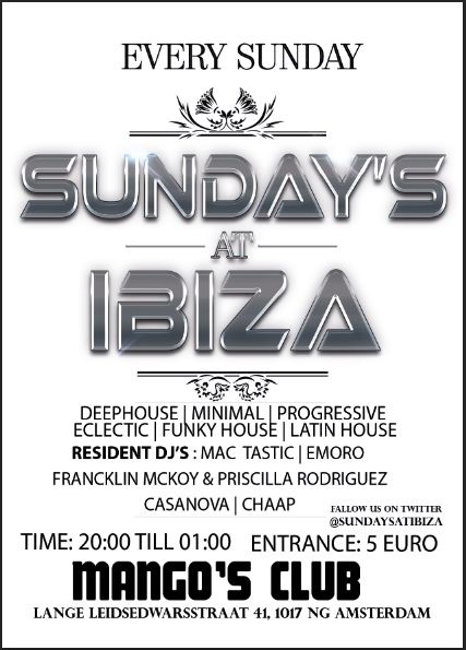 Sunday's At Ibiza