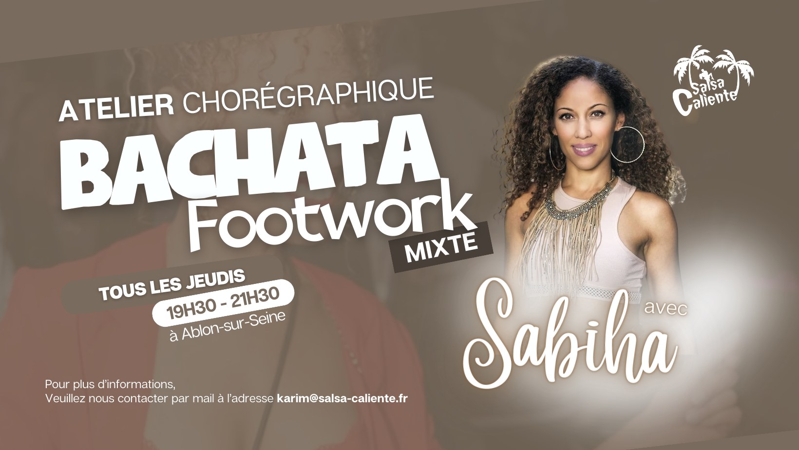 BACHATA FOOTWORK - Atelier Chorégraphique avec Sabiha ✨